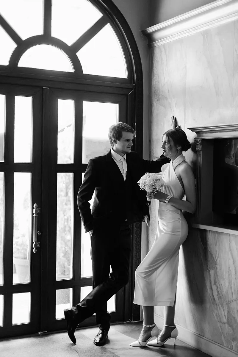 Retrato de los novios
