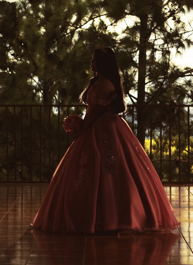 Melany al atardecer