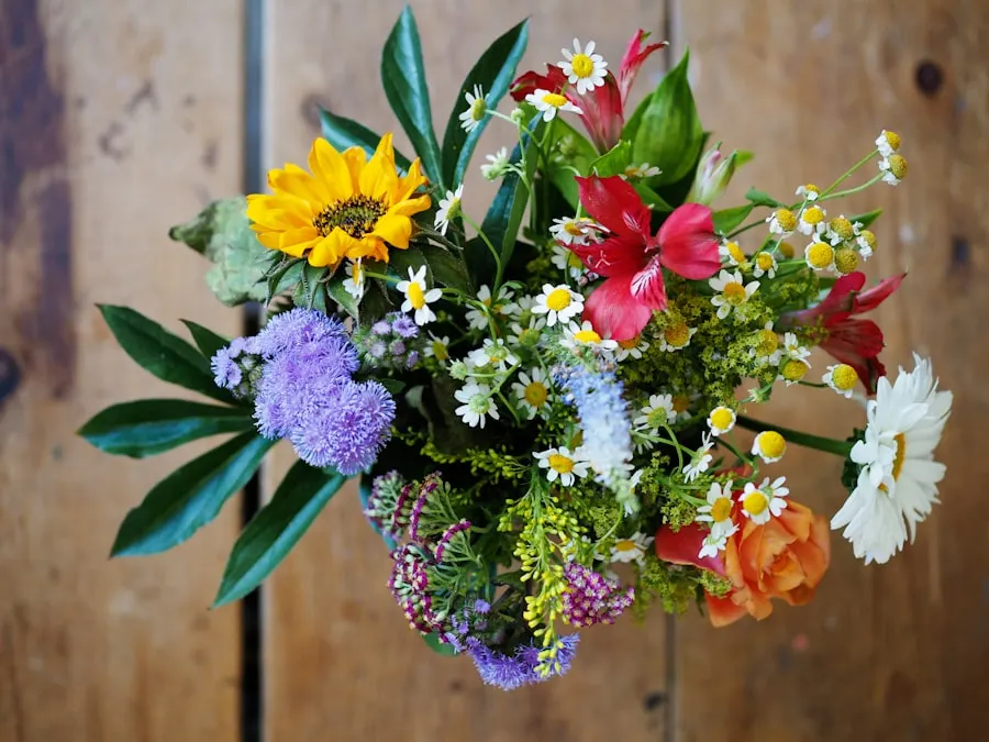 Ramo de flores silvestres